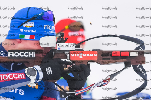 09.01.2020, xkvx, Biathlon IBU Weltcup Oberhof, Verfolgung Herren, v.l. Lukas Hofer (Italy)  / 