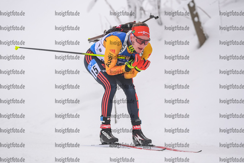 09.01.2020, xkvx, Biathlon IBU Weltcup Oberhof, Verfolgung Herren, v.l. Benedikt Doll (Germany)  / 