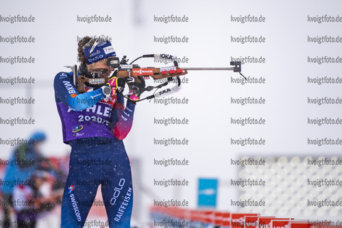 12.01.2020, xkvx, Biathlon IBU Weltcup Oberhof, Training Damen und Herren, v.l. Irene Cadurisch (Switzerland)  / 