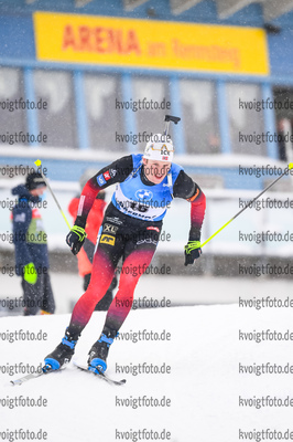 17.01.2020, xkvx, Biathlon IBU Weltcup Oberhof, Massenstart Herren, v.l. Vetle Sjaastad Christiansen (Norway)  / 