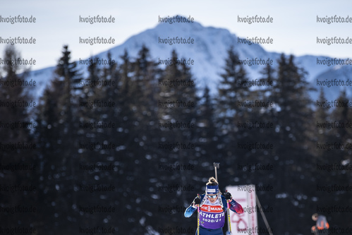19.01.2021, xkvx, Biathlon IBU Weltcup Antholz, Training Damen und Herren, v.l. Irene Cadurisch (Switzerland)  / 