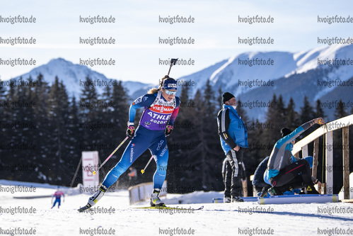 19.01.2021, xkvx, Biathlon IBU Weltcup Antholz, Training Damen und Herren, v.l. Irene Cadurisch (Switzerland)  / 