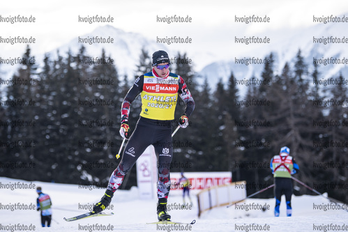 20.01.2021, xkvx, Biathlon IBU Weltcup Antholz, Training Damen und Herren, v.l. David Komatz (Austria)  / 