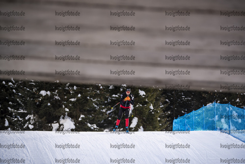 20.01.2021, xkvx, Biathlon IBU Weltcup Antholz, Training Damen und Herren, v.l. Harald Lemmerer (Austria)  / 