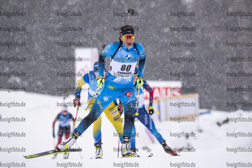 21.01.2021, xkvx, Biathlon IBU Weltcup Antholz, Einzel Damen, v.l. Caroline Colombo (France)  / 