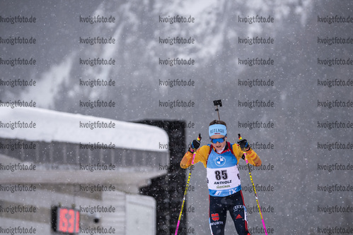 21.01.2021, xkvx, Biathlon IBU Weltcup Antholz, Einzel Damen, v.l. Marion Deigentesch (Germany)  / 