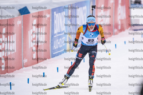 21.01.2021, xkvx, Biathlon IBU Weltcup Antholz, Einzel Damen, v.l. Marion Deigentesch (Germany)  / 