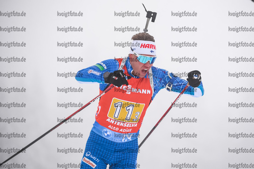 23.01.2021, xkvx, Biathlon IBU Weltcup Antholz, Staffel Herren, v.l. Jaakko Ranta (Finland)  / 