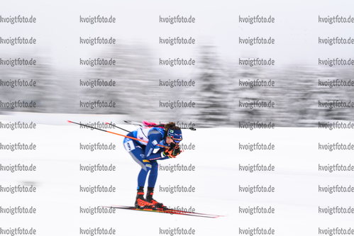 24.01.2021, xkvx, Biathlon IBU Weltcup Antholz, Staffel Damen, v.l. Lisa Vittozzi (Italy)  / 