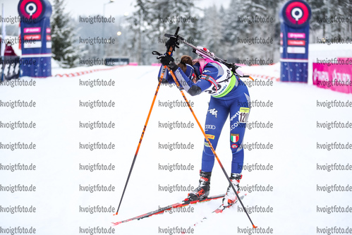 29.01.2021, xtwx, Biathlon IBU European Championships Duszniki Zdroj, Sprint Damen, v.l. Beatrice Trabucchi (Italy)  / 