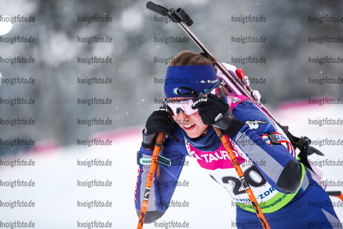 29.01.2021, xtwx, Biathlon IBU European Championships Duszniki Zdroj, Sprint Damen, v.l. Beatrice Trabucchi (Italy)  / 