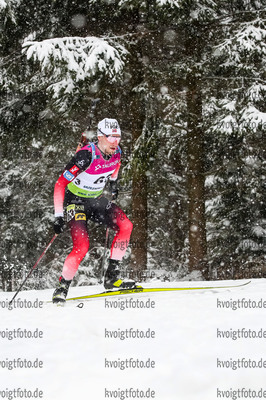 29.01.2021, xtwx, Biathlon IBU European Championships Duszniki Zdroj, Sprint Herren, v.l. Haavard Gutuboe Bogetveit (Norway)  / 