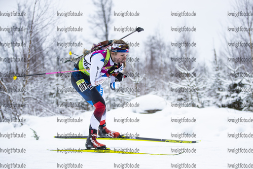 29.01.2021, xtwx, Biathlon IBU European Championships Duszniki Zdroj, Sprint Damen, v.l. Natalie Jurcova (Czech Republic) in Aktion / in action competes
