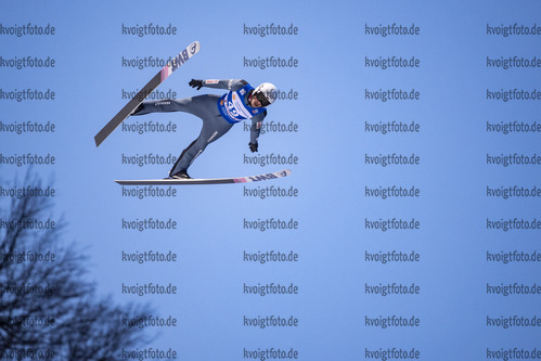 29.01.2021, xtvx, Skispringen FIS Weltcup Willingen, v.l. Piotr Zyla of Poland  / 