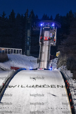 30.01.2021, xtvx, Skispringen FIS Weltcup Willingen, v.l. Keiichi Sato (Japan)  /