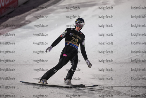 30.01.2021, xtvx, Skispringen FIS Weltcup Willingen, v.l. Bor Pavlovcic (Slovenia)  /