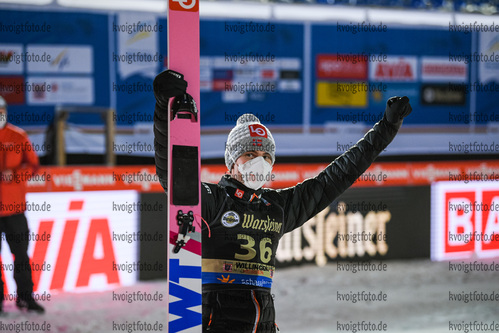 30.01.2021, xtvx, Skispringen FIS Weltcup Willingen, v.l. Daniel Andre Tande (Norway)  /