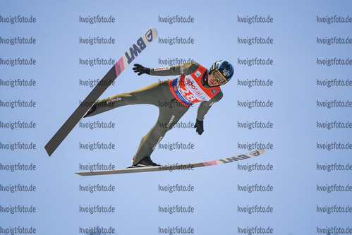 31.01.2021, xtvx, Skispringen FIS Weltcup Willingen, v.l. Jakub Wolny (Poland)  /