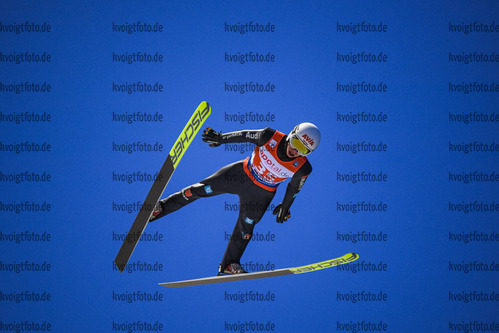 31.01.2021, xtvx, Skispringen FIS Weltcup Willingen, v.l. Martin Hamann (Germany)  /