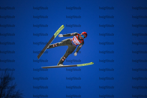 31.01.2021, xtvx, Skispringen FIS Weltcup Willingen, v.l. Philipp Aschenwald (Austria)  /