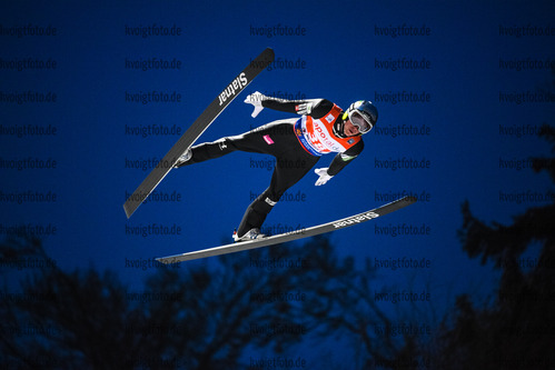 31.01.2021, xtvx, Skispringen FIS Weltcup Willingen, v.l. Bor Pavlovcic (Slovenia)  /