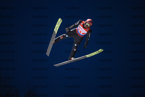 31.01.2021, xtvx, Skispringen FIS Weltcup Willingen, v.l. Pius Paschke (Germany)  /