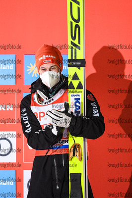 31.01.2021, xtvx, Skispringen FIS Weltcup Willingen, v.l. Markus Eisenbichler (Germany)  /