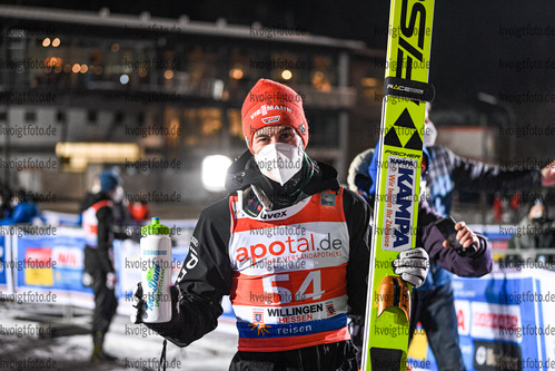 31.01.2021, xtvx, Skispringen FIS Weltcup Willingen, v.l. Markus Eisenbichler (Germany)  /