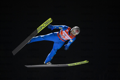 31.01.2021, xtvx, Skispringen FIS Weltcup Willingen, v.l. Robert Johansson (Poland)  /