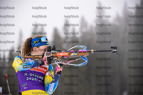 09.02.2021, xkvx, Biathlon IBU World Championships Pokljuka, Training Damen und Herren, v.l. Hanna Oeberg (Sweden)  / 
