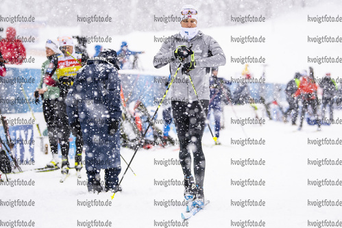10.02.2021, xkvx, Biathlon IBU World Championships Pokljuka, Training Damen und Herren, v.l. Vetle Sjaastad Christiansen (Norway) in aktion / in action competes