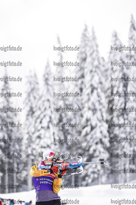 12.02.2021, xkvx, Biathlon IBU World Championships Pokljuka, Training Damen und Herren, v.l. Denise Herrmann (Germany)  / 