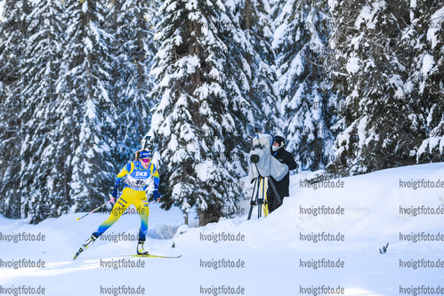 13.02.2021, xkvx, Biathlon IBU World Championships Pokljuka, Sprint Damen, v.l. Hanna Oeberg (Sweden) in aktion / in action competes
