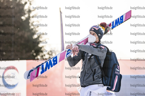 24.02.2021, xkvx, Nordic World Championships Oberstdorf, v.l. Dawid Kubacki (Poland)  / 