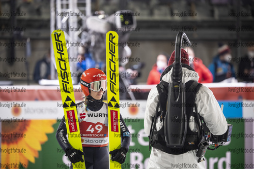 24.02.2021, xkvx, Nordic World Championships Oberstdorf, v.l. Katharina Althaus (Germany)  / 