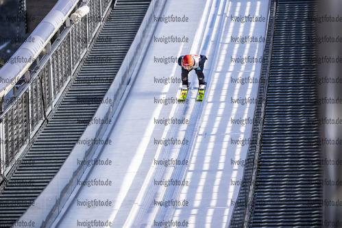 25.02.2021, xkvx, Nordic World Championships Oberstdorf, v.l. Katharina Althaus of Germany  / 