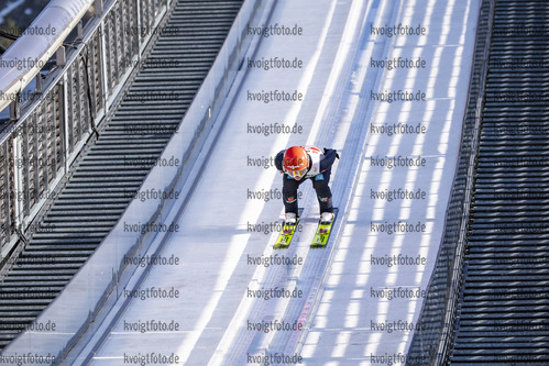 25.02.2021, xkvx, Nordic World Championships Oberstdorf, v.l. Katharina Althaus of Germany  / 