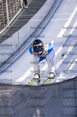 25.02.2021, xkvx, Nordic World Championships Oberstdorf, v.l. Maren Lundby of Norway  / 