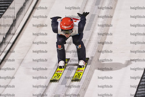 25.02.2021, xkvx, Nordic World Championships Oberstdorf, v.l. Constantin Schmid (Germany)  / 