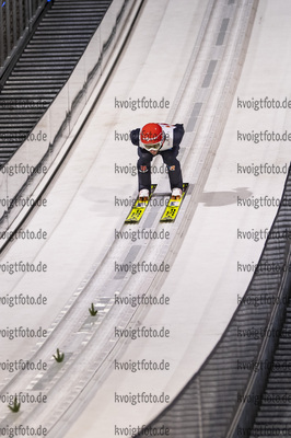 25.02.2021, xkvx, Nordic World Championships Oberstdorf, v.l. Markus Eisenbichler (Germany)  / 