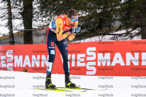 26.02.2021, xkvx, Nordic World Championships Oberstdorf, v.l. Johannes Rydzek of Germany  /