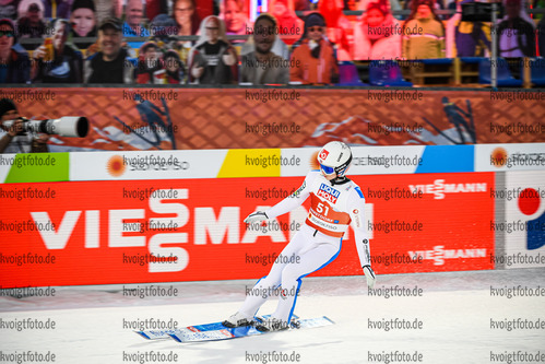 27.02.2021, xkvx, Nordic World Championships Oberstdorf, v.l. Halvor Egner Granerud of Norway  /