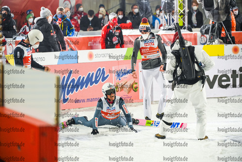 27.02.2021, xkvx, Nordic World Championships Oberstdorf, v.l. Piotr Zyla of Poland  /