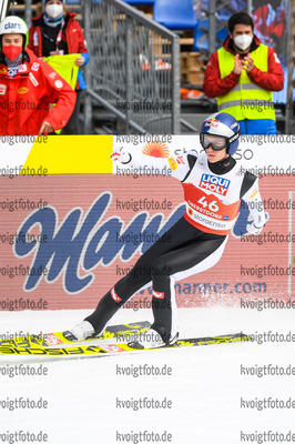 04.03.2021, xkvx, Nordic World Championships Oberstdorf, v.l. Johannes Lamparter of Austria  /
