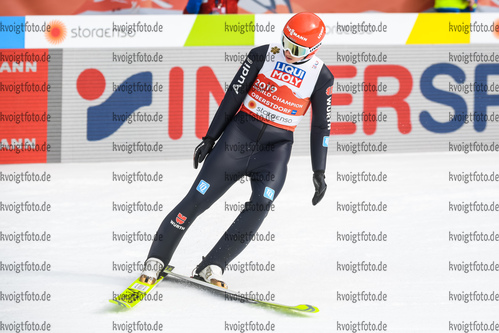 04.03.2021, xkvx, Nordic World Championships Oberstdorf, v.l. Eric Frenzel of Germany  /