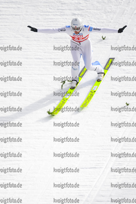 04.03.2021, xkvx, Nordic World Championships Oberstdorf, v.l. Jarl Magnus Riiber of Norway  /