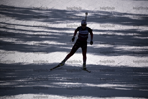 09.03.2020, xkvx, Biathlon IBU Cup Obertilliach, Training Herren und Damen, v.l. Marthe Kraakstad Johansen (Norway)  / 