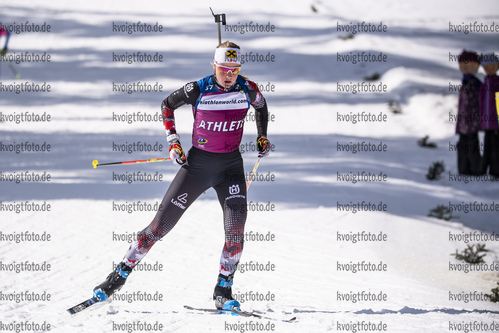 09.03.2020, xkvx, Biathlon IBU Cup Obertilliach, Training Herren und Damen, v.l. Lea Rothschopf (Austria)  / 