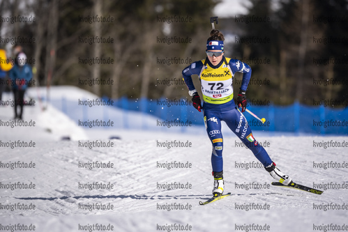 10.03.2020, xkvx, Biathlon IBU Cup Obertilliach, Einzel Damen, v.l. Linda Zingerle (Italy)  / 