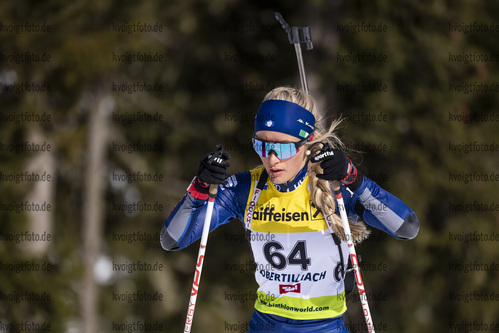 10.03.2020, xkvx, Biathlon IBU Cup Obertilliach, Einzel Damen, v.l. Hannah Auchentaller (Italy)  / 